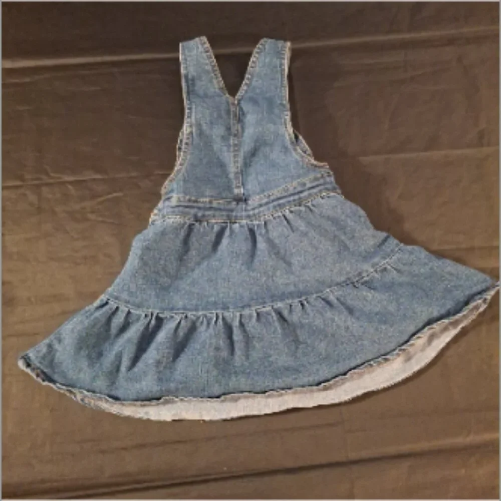 BCBG Girls Denim Overall Dress